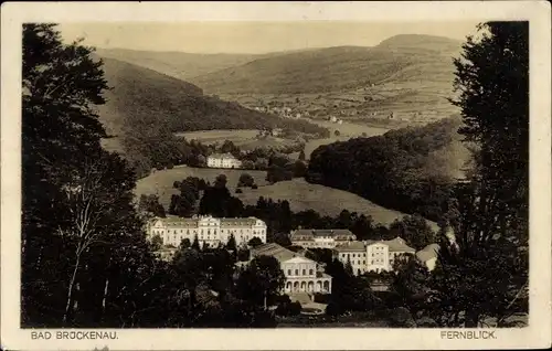 Ak Bad Brückenau im Sinntal Unterfranken, Fernblick, Landschaft