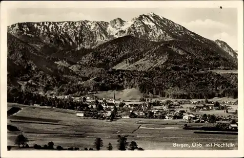 Ak Bergen im Chiemgau in Oberbayern, Hochfelln