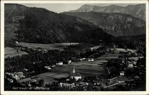 Ak Kreuth am Tegernsee Oberbayern, Panorama, Haiserspitze