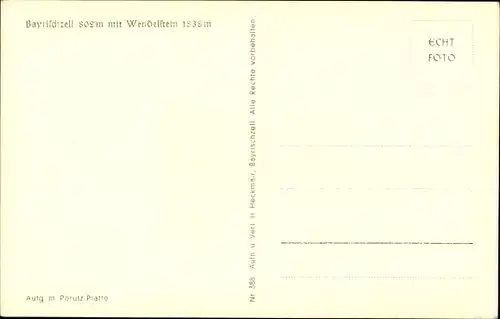 Ak Bayrischzell im Mangfallgebirge Oberbayern, Kirche, Wendelstein