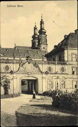 Ak Bad Staffelstein am Main Oberfranken, Schloss Banz