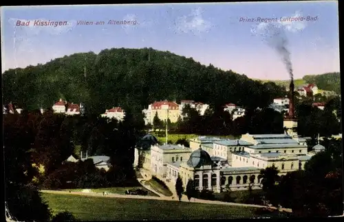 Ak Bad Kissingen Unterfranken Bayern, Villen am Altenberg, Prinz-Regent Luitpold Bad