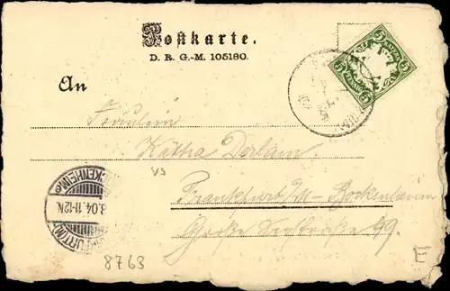 Künstler Ak Klingenberg am Main Unterfranken, Ortsansicht