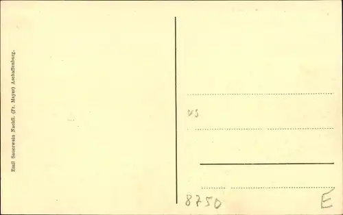 Ak Aschaffenburg in Unterfranken, Pompejanum