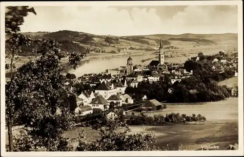 Ak Vilshofen an der Donau Niederbayern, Gesamtansicht