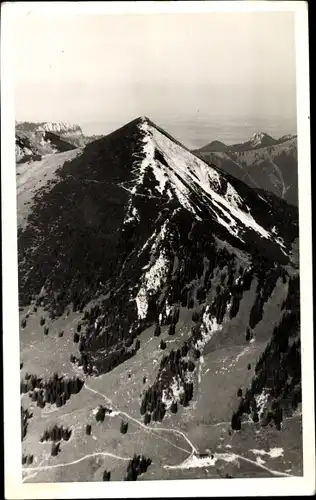 Ak Aschau im Chiemgau Oberbayern, Priener Hütte, Gebirge