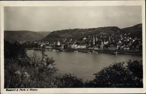 Ak Boppard am Rhein, Ortsansicht