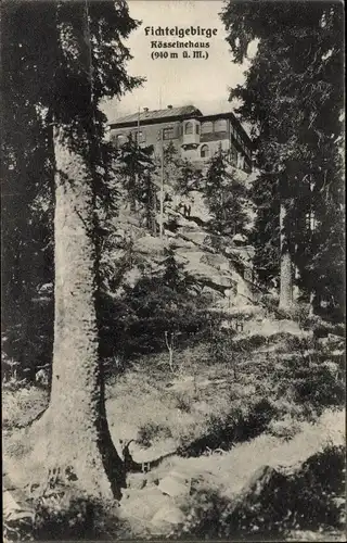 Ak Wunsiedel im Fichtelgebirge Oberfranken, Kösseine, Kösseinehaus