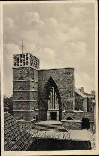 Ak Bischofsheim Mainspitze Hessen, Neue Christ-Königs-Pfarrkirche