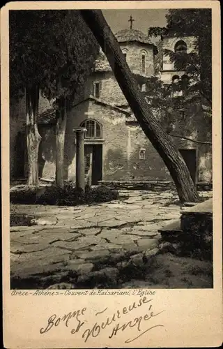 Ak Athen, Griechenland, Kirche