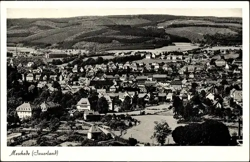 Ak Meschede im Sauerland, Gesamtansicht