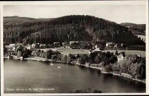 Ak Titisee Neustadt im Breisgau Hochschwarzwald, Teilansicht