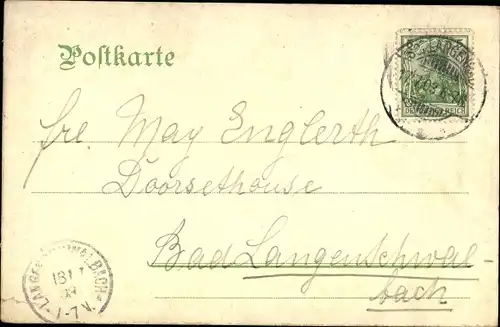 Ak Schlangenbad im Taunus Hessen, Totalansicht