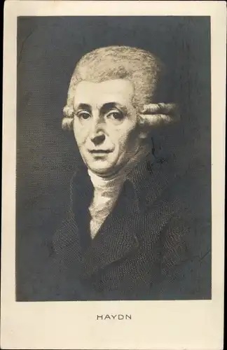 Ak Komponist Joseph Haydn, Portrait