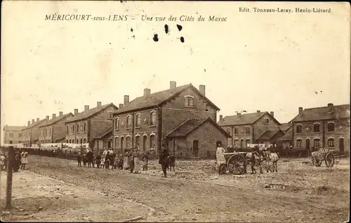 Ak Mericourt Pas de Calais, Ein Blick auf die Städte Marokkos