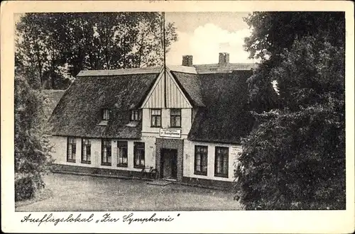 Ak Stade in Niedersachsen, Ausflugslokal Zur Symphonie