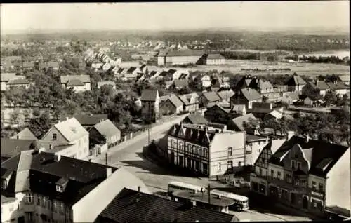 Ak Lauchhammer Mitte Niederlausitz, Fliegeraufnahme