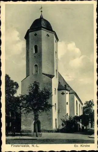 Ak Finsterwalde in Brandenburg, Evangelische Kirche