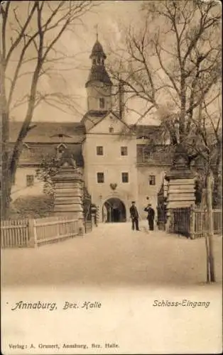 Ak Annaburg Sachsen Anhalt, Schloss