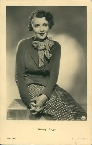 Ak Schauspielerin Jenny Jugo, Portrait, Ross Verlag 6599/1