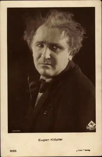 Ak Schauspieler Eugen Klöpfer, Portrait