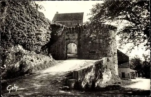 Ak Vézelay Yonne, Ponte Neuve