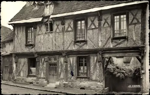 Ak Saint Julien du Sault Yonne, La Maison de bois