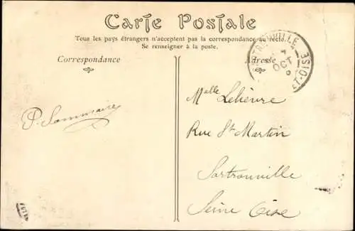 Ak Neuilly sur Seine Hauts de Seine, Monument à Parmentier