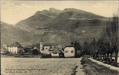 Ak Chambéry Savoie, St. Albain und Nivolet