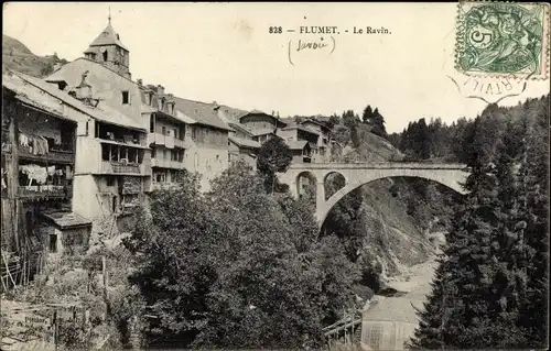 Ak Flumet Savoie, Le Ravin