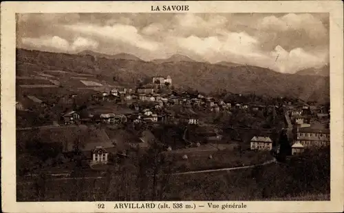 Ak Arvillard Savoie, Gesamtansicht