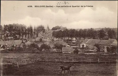 Ak Bouloire Sarthe, Teilansicht, Stadtteil Falaise