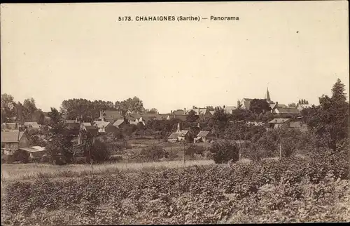 Ak Chahaignes Sarthe, Panorama