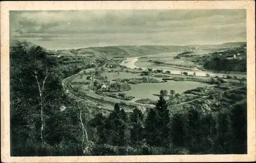 Ak Essen im Ruhrgebiet, Ruhrtal, Panorama