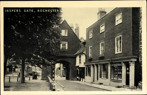 Ak Rochester Südostengland, Jaspers Gate
