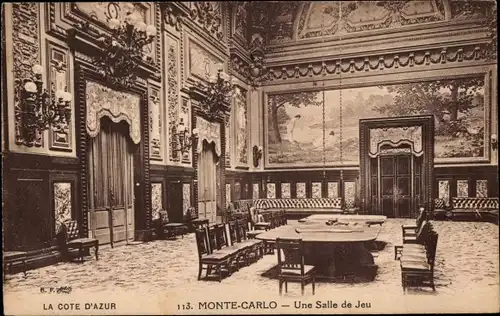 Ak Monte Carlo Monaco, Casino, Spielsaal