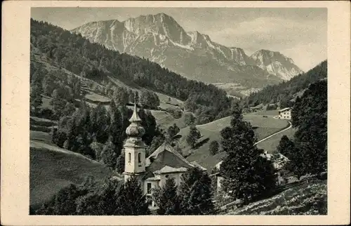 Ak Maria Gern Berchtesgaden in Oberbayern, Kirche