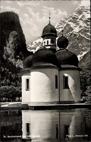 Ak Sankt Bartholomä Schönau am Königssee, Kirche