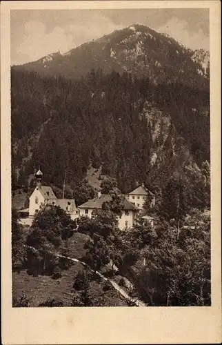 Ak Birkenstein Fischbachau in Oberbayern, Ortsansicht, Breitenstein