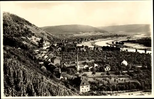 Ak Klingenberg am Main Unterfranken, Gesamtansicht
