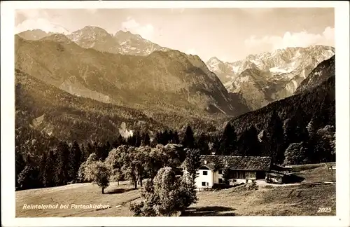 Ak Garmisch Partenkirchen in Oberbayern, Raintalerhof