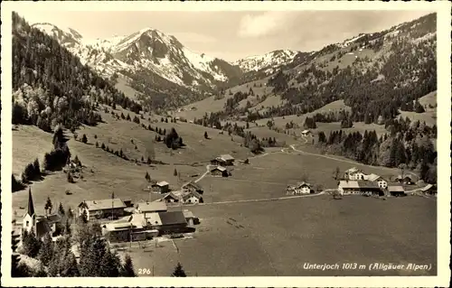 Ak Unterjoch Bad Hindelang im Oberallgäu, Panorama