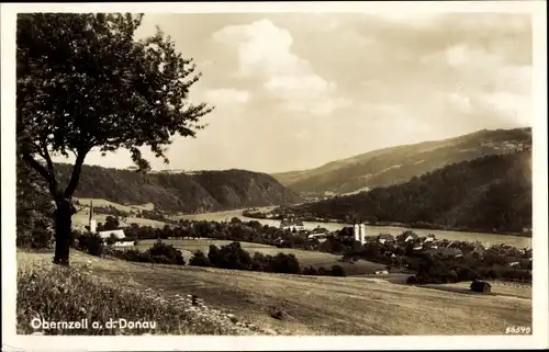 Ak Obernzell an der Donau Niederbayern, Panorama