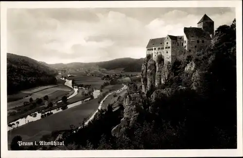 Ak Prunn Riedenburg in Niederbayern, Schloss