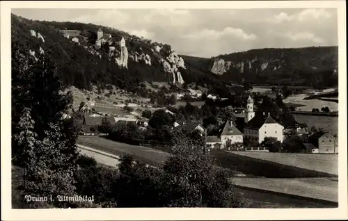 Ak Prunn Riedenburg in Niederbayern, Gesamtansicht