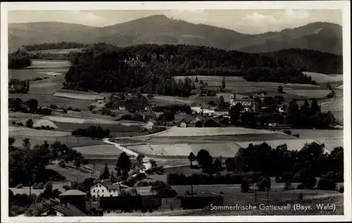 Ak Gotteszell im Bayerischen Wald Niederbayern, Panorama