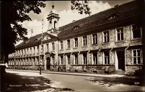 Ak Neuruppin in Brandenburg, Gymnasium