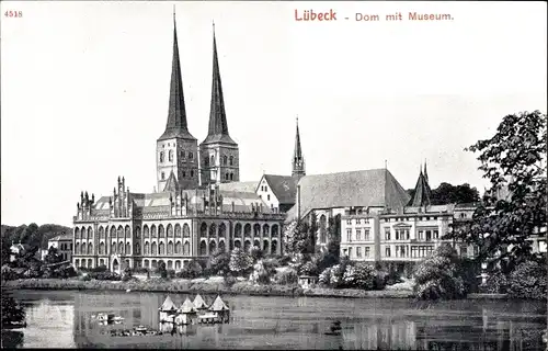 Ak Hansestadt Lübeck, Dom, Museum