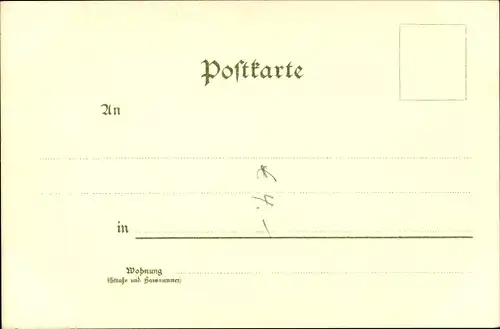 Künstler Ak Biese, C., Lutherstadt Eisenach in Thüringen, Wartburg, der Hof