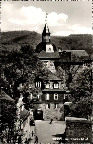 Ak Siegen in Westfalen, Oberes Schloss